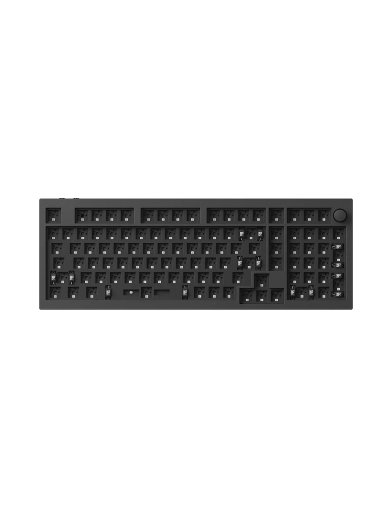 Основа за клавиатура Keychron Q5 Max QMK/VIA Barebone Knob, Carbon Black - Q5M-B1