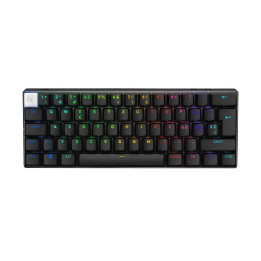 Геймърска клавиатура Logitech Pro X 60 Tactile black, KEYCONTROL, LIGHTSYNC, RGB, черен - 920-011911
