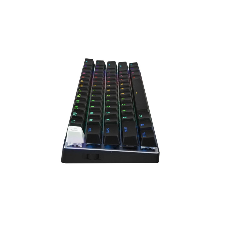 Геймърска клавиатура Logitech Pro X 60 Tactile black, KEYCONTROL, LIGHTSYNC, RGB, черен - 920-011911