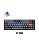 Геймърска механична клавиатура Keychron K6 Pro 65% K PRO Blue Switch RGB LED, Aluminium Frame - K6P-J2
