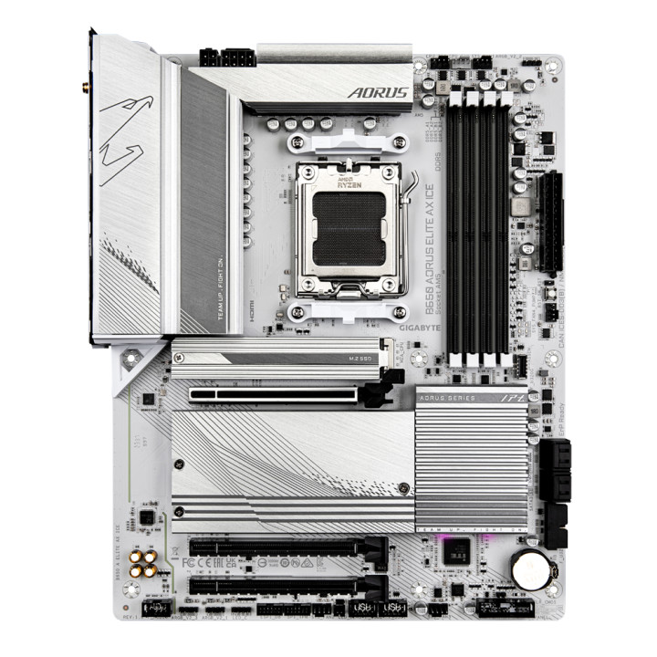 Дънна платка Gigabyte B650 AORUS ELITE AX ICE, AM5, WiFi 6E, DDR5
