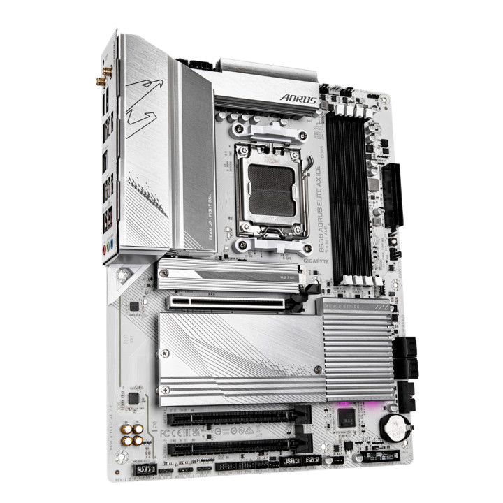 Дънна платка Gigabyte B650 AORUS ELITE AX ICE, AM5, WiFi 6E, DDR5