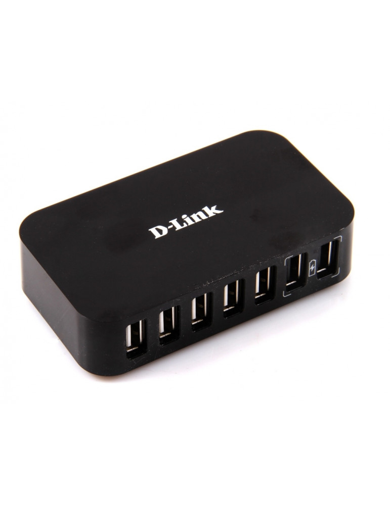 USB хъб 7 порта D-Link USB 2.0 Hub