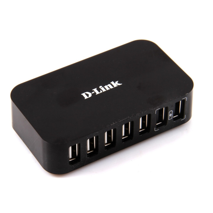 USB хъб 7 порта D-Link USB 2.0 Hub