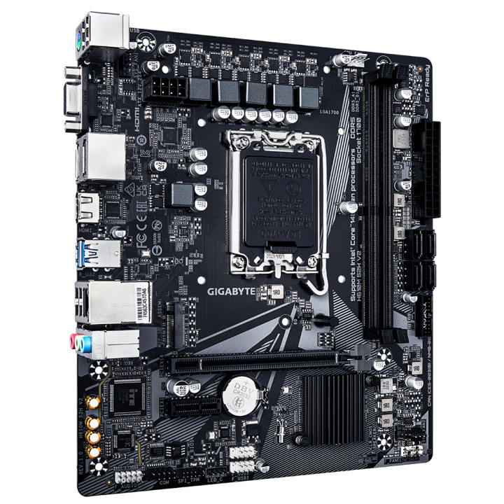 Дънна платка Gigabyte H610M-S2H V2, LGA1700, 2xDDR5, Micro ATX