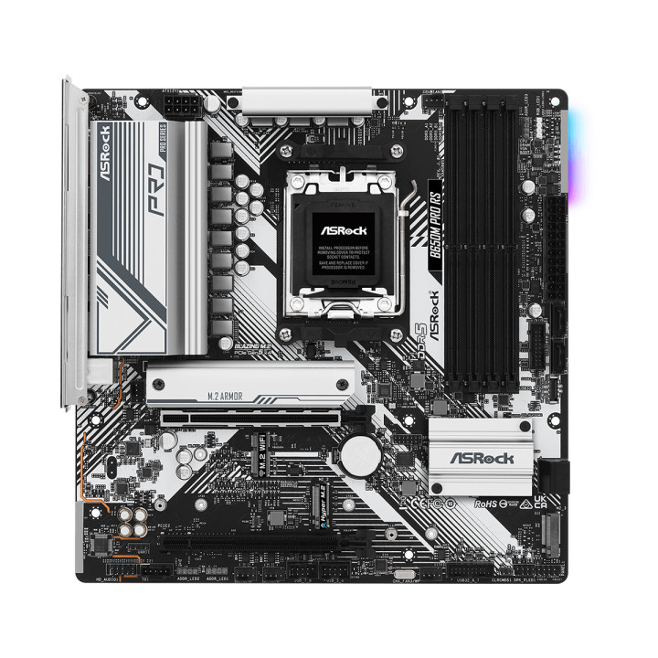Дънна платка AsRock B650M PRO RS, AM5, 4xDDR5