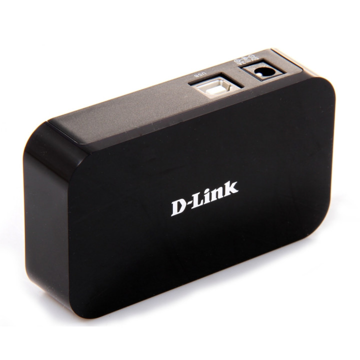 USB хъб 7 порта D-Link USB 2.0 Hub