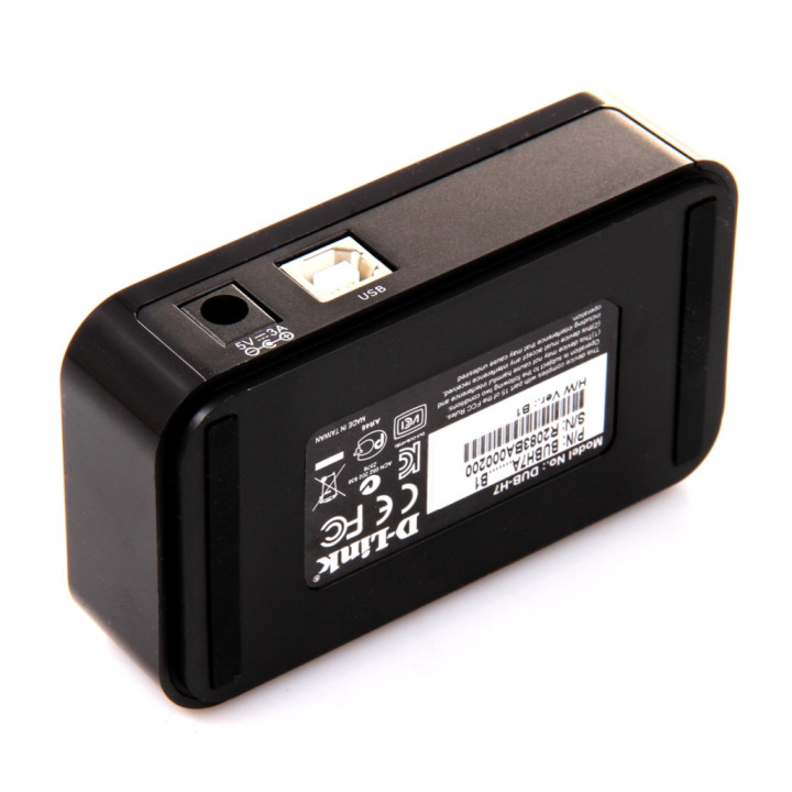 USB хъб 7 порта D-Link USB 2.0 Hub