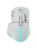 Геймърска мишка Canyon Fortnax GM-636, 9keys, up to 20000DPI, RGB lighting effects, White - CND-SGM636W