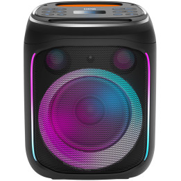 Partybox колонка Canyon OnFun 5, 40W Lithium Battery, AUX TF MIC BT USB DSP EQ ehco, Black body, orange handle - CNE-PBSP5