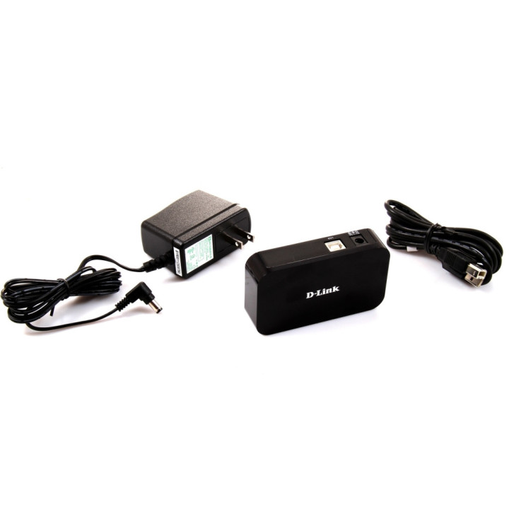 USB хъб 7 порта D-Link USB 2.0 Hub