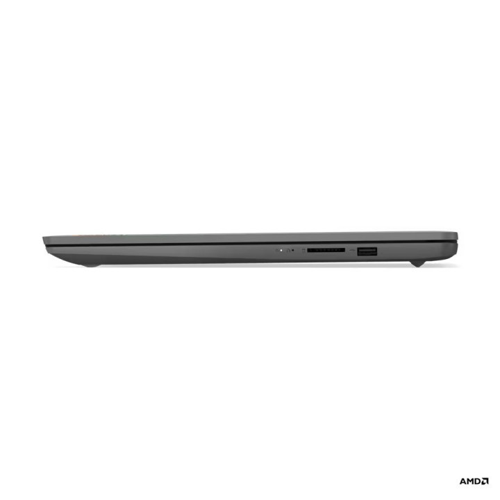 Лаптоп Lenovo IdeaPad 3 17ALC6, AMD Ryzen 5 5500U, 17.30" FHD, IPS 300nits AG, 72% NTSC, 12GB RAM, 512GB SSD, Integrated AMD Radeon Graphics - 82KV00J1BM