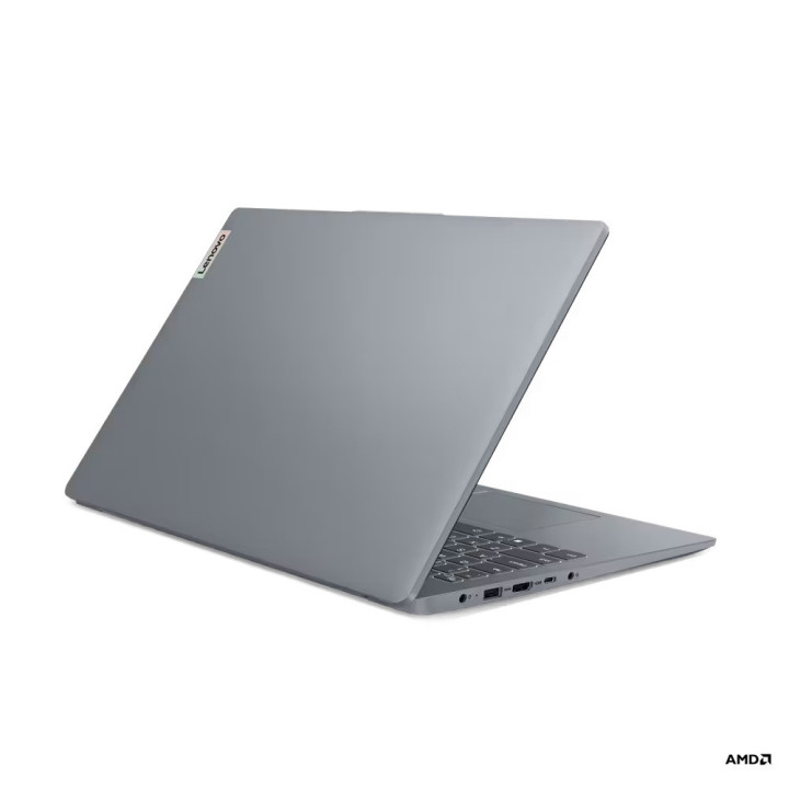 Лаптоп Lenovo IdeaPad 3 SLIM 15, AMD Ryzen 7 7730U, 15.60" FHD,TN 250nits AG, 16GB RAM, 512GB SSD, Integrated AMD Radeon Graphics - 82XM00D6BM