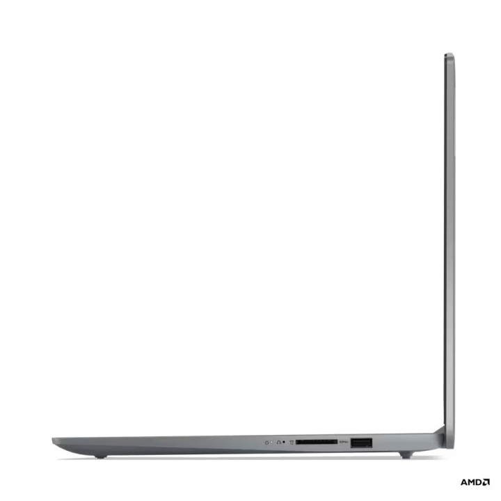 Лаптоп Lenovo IdeaPad 3 SLIM 15, AMD Ryzen 7 7730U, 15.60" FHD,TN 250nits AG, 16GB RAM, 512GB SSD, Integrated AMD Radeon Graphics - 82XM00D6BM