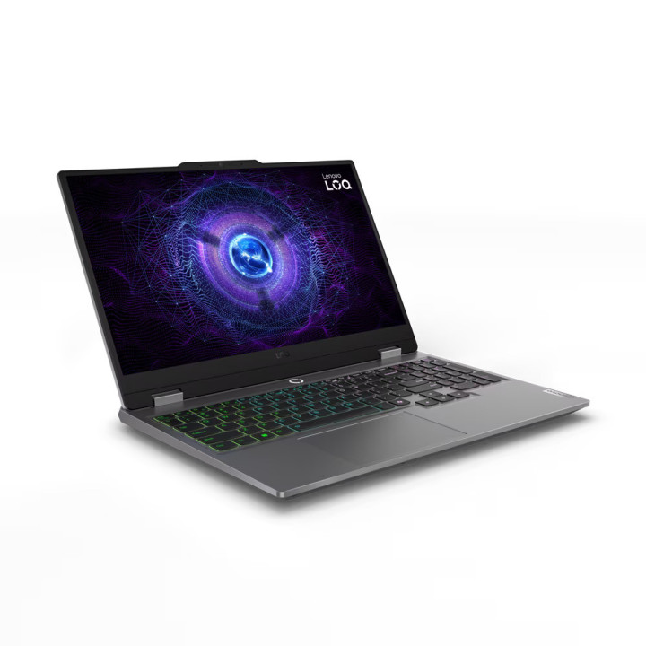 Лаптоп Lenovo LOQ 15IRX9, Intel Core i7-13650HX, 15.60" FHD, IPS 300nits AG, 100% sRGB, 144Hz, G-SYNC, 24GB RAM, 1TB SSD, NVIDIA GeForce RTX 4050 6GB GDDR6 - 83DV00HVBM