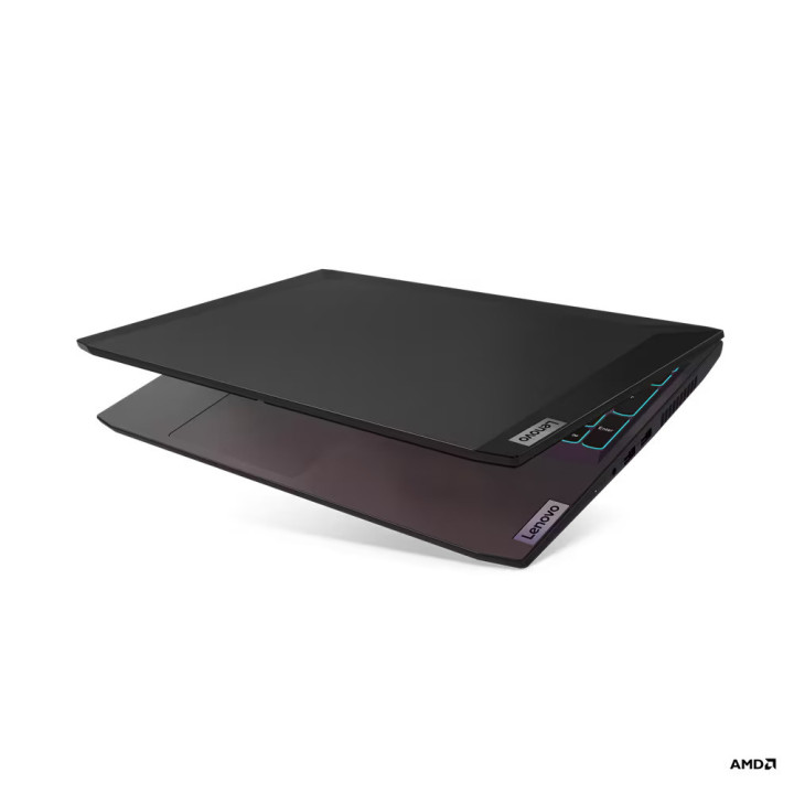 Лаптоп Lenovo IdeaPad GAMING 3, AMD Ryzen 5 5500H, 15.60" FHD, IPS 250nits AG, 45% NTSC, 60Hz, 8GB RAM, 512GB SSD, NVIDIA GeForce RTX 2050 4GB GDDR6 - 82K20283BM