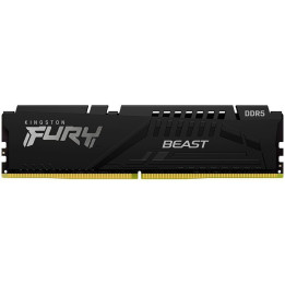 RAM памет Kingston 64GB(2x32GB) DDR5 6000MHz CL30 DIMM FURY Beast Black EXPO - KF560C30BBEK2-64