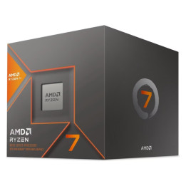 Процесор AMD Ryzen 7 8700F 8C/16T, 4.1GHz / 5.0GHz Boost, 24MB, 65W, AM5 - 100-100001590BOX