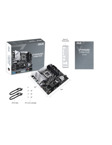 Дънна платка Asus PRIME Z790M-PLUS, LGA1700 - 90MB1E70-M1EAY0