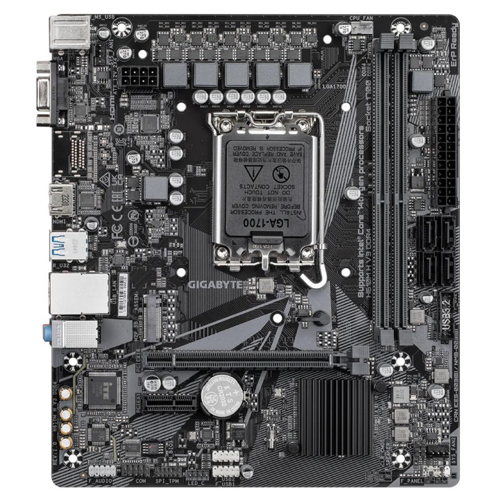Дънна платка Gigabyte H610M H V3 DDR4, LGA1700