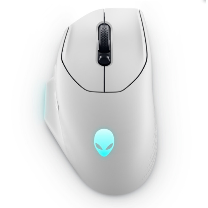 Безжична геймърска мишка Dell Alienware AW620M, Lunar Light - 545-BBFC