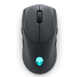 Безжична геймърска мишка Dell Alienware Tri-Mode  AW720M, Dark Side of the Moon - 545-BBDN