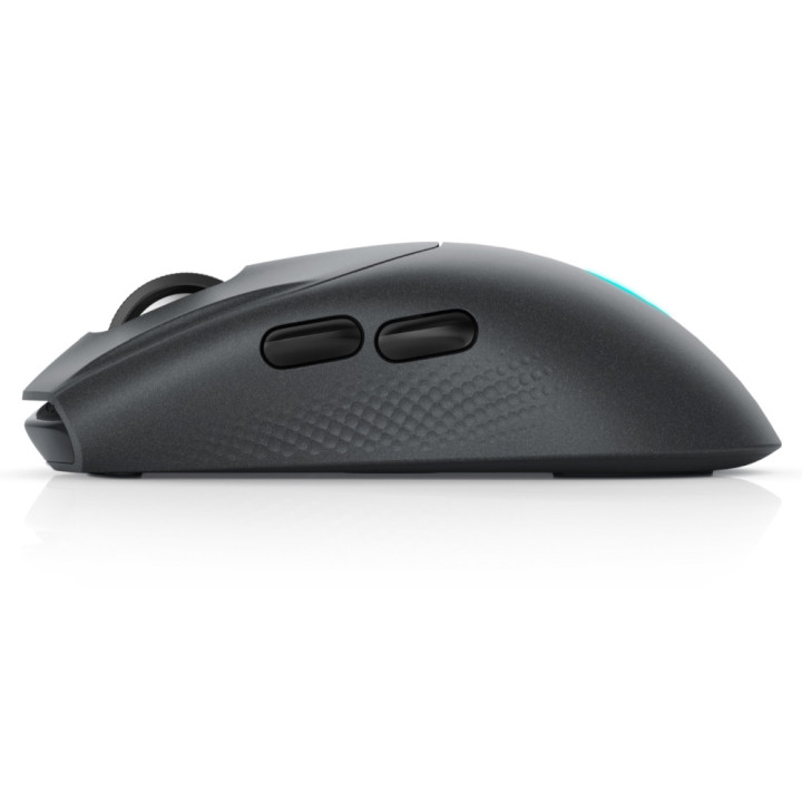 Безжична геймърска мишка Dell Alienware Tri-Mode  AW720M, Dark Side of the Moon - 545-BBDN