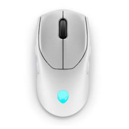 Безжична геймърска мишка Dell Alienware Tri-Mode  AW720M Lunar Light - 545-BBDO