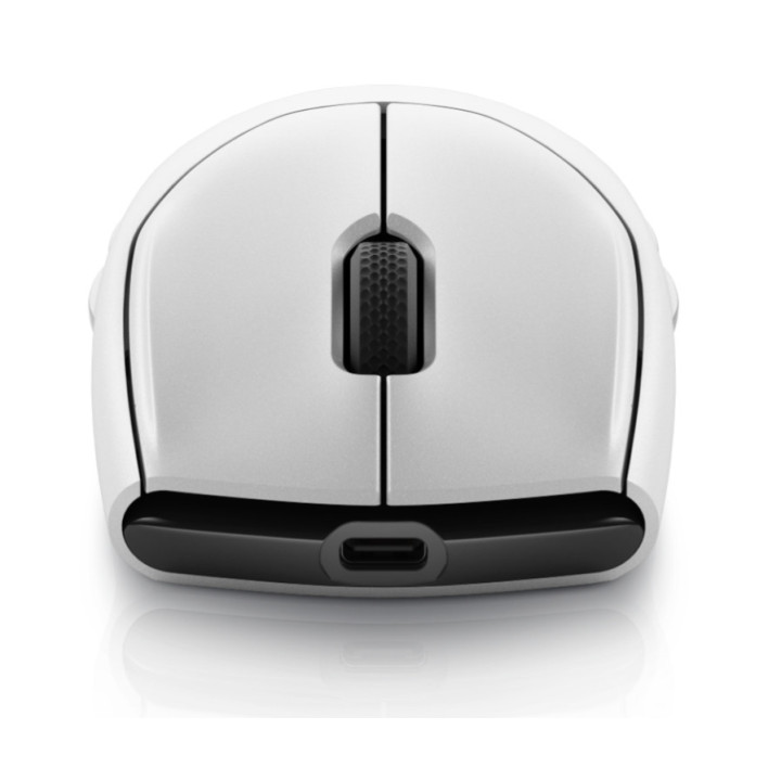 Безжична геймърска мишка Dell Alienware Tri-Mode  AW720M Lunar Light - 545-BBDO