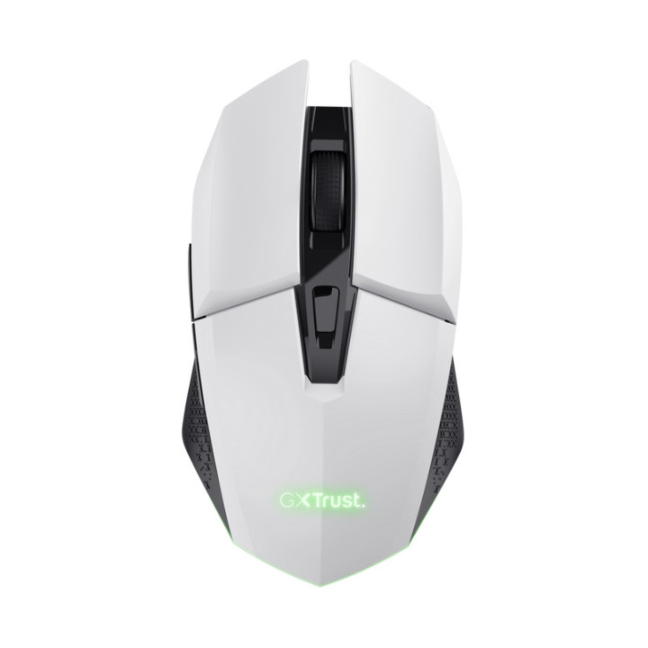 Безжична геймърска мишка TrustGXT110 Felox , White - 25069