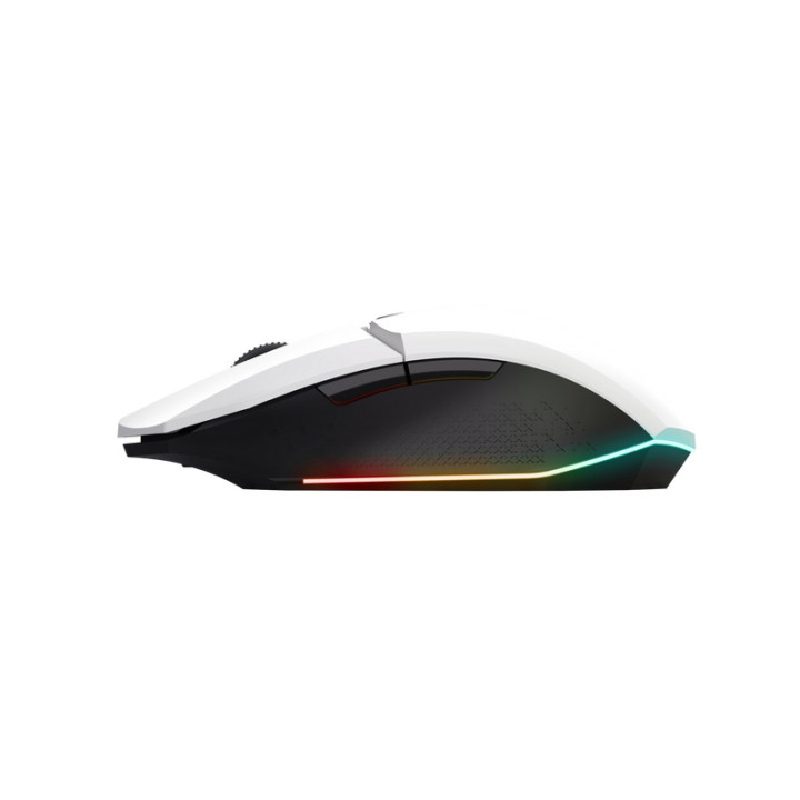 Безжична геймърска мишка TrustGXT110 Felox , White - 25069