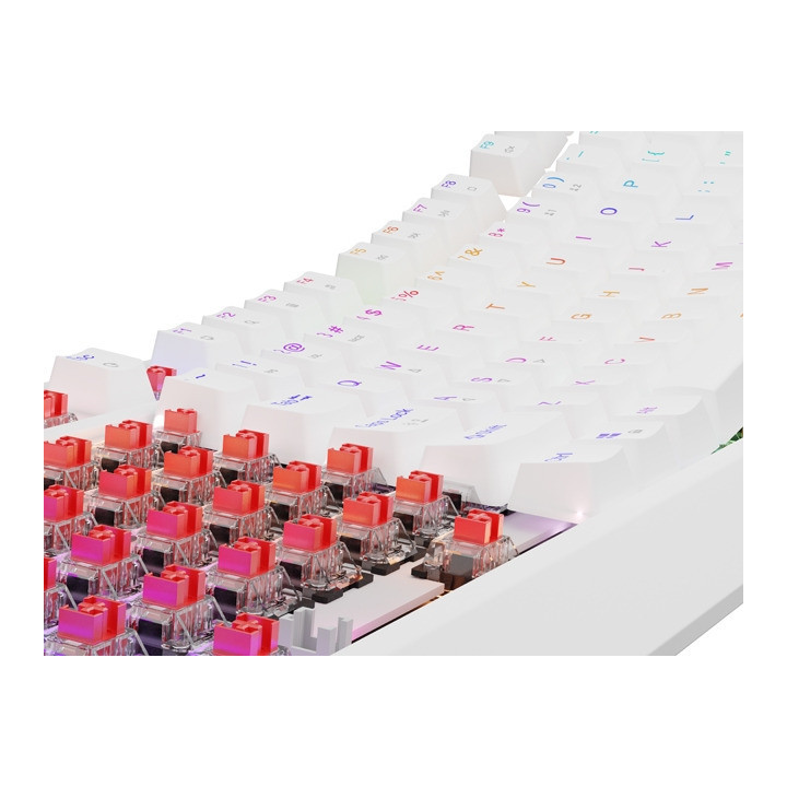 Механична геймърска клавиатура Genesis Thor 230 TKL US RGB Mechanical Outemu Red White Hot Swap - NKG-2078