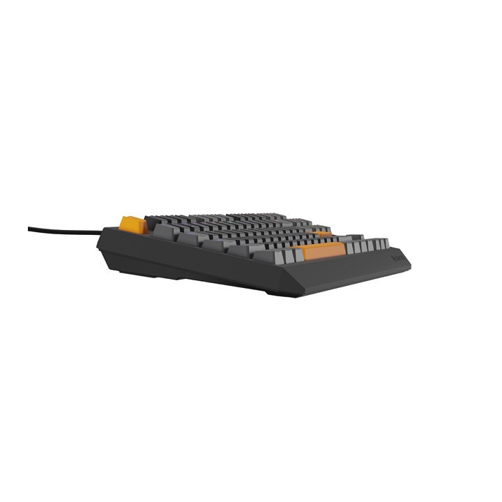 Механична геймърска клавиатура Genesis Thor 230 TKL Anchor Gray Positive US RGB Mechanical Outemu Red - NKG-2081