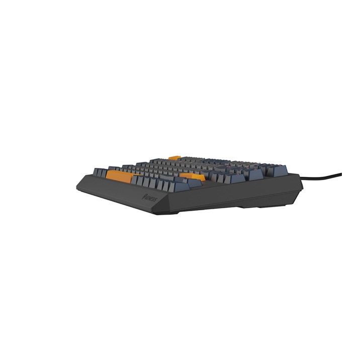 Механична геймърска клавиатура Genesis Thor 230 TKL Naval Blue Negative US RGB Mechanical Outemu Panda - NKG-2164
