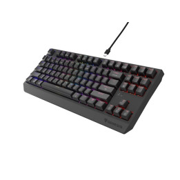 Безжична механична геймърска клавиатура Genesis Thor 230 TKL Wireless US Black RGB Mechanical Outemu Silent Lemon - NKG-2108
