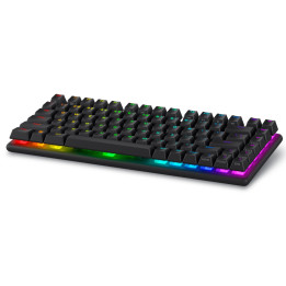 Безжична механична геймърска клавиатура Dell Alienware Pro, US (QWERTY), Dark Side of the Moon - 545-BBFQ