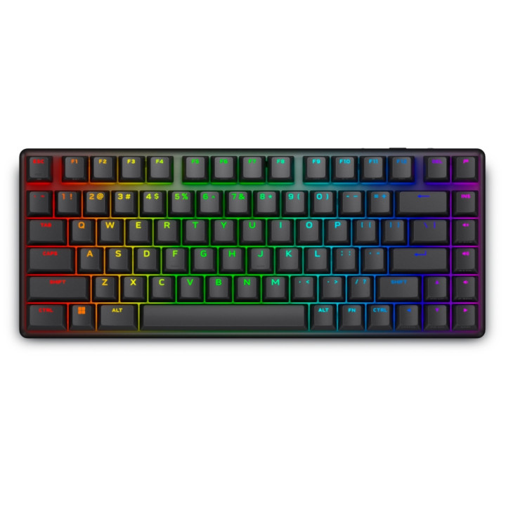 Безжична механична геймърска клавиатура Dell Alienware Pro, US (QWERTY), Dark Side of the Moon - 545-BBFQ