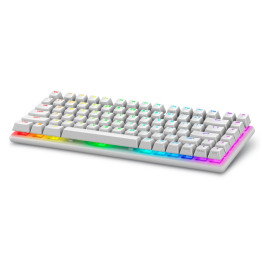 Безжична механична геймърска клавиатура Dell Alienware Pro, US (QWERTY), Lunar Light - 545-BBFR