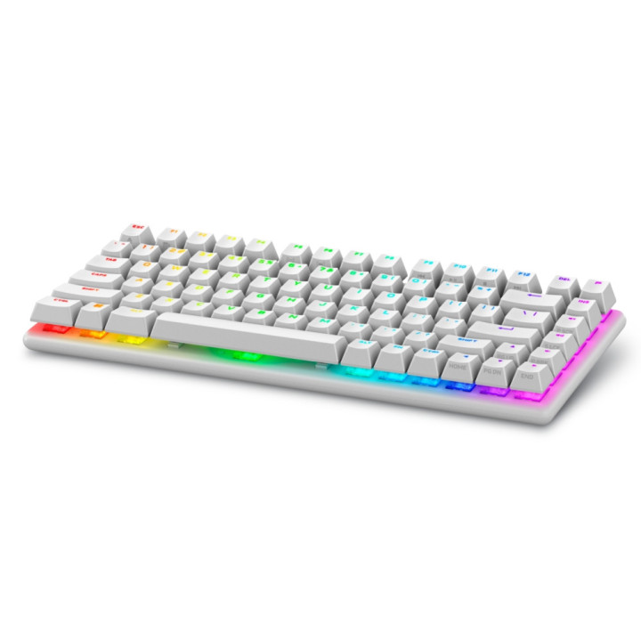 Безжична механична геймърска клавиатура Dell Alienware Pro, US (QWERTY), Lunar Light - 545-BBFR