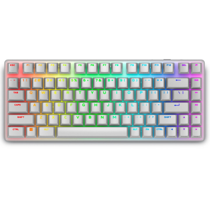 Безжична механична геймърска клавиатура Dell Alienware Pro, US (QWERTY), Lunar Light - 545-BBFR