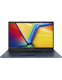 Лаптоп Asus Vivobook M1502YA-BQ018, AMD Ryzen R7-7730U, 15.6 "FHD (1920X1080) 16:9,16GB DDR4 (8 GB on BD),1TB SSD,Backlit Keyboard , NO OS, Quiet Blue - 90NB0X21-M00LK0