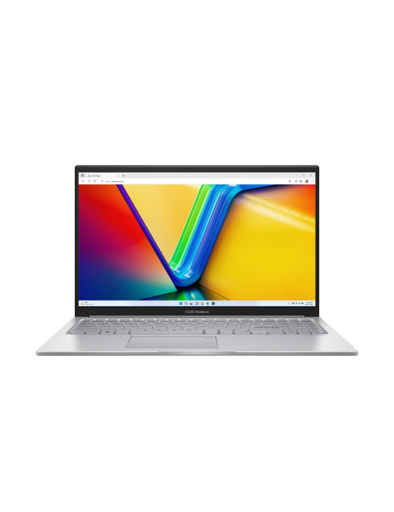 Лаптоп  Asus Vivobook X1504VA-NJ733, I3-1315U,15.6" FHD,(1920x1080),8GB, SSD 512GB, No OS,Silver - 90NB10J2-M015U0