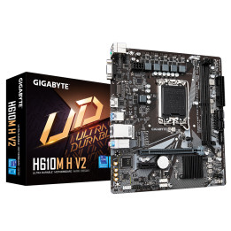 Дънна платка Gigabyte H610M H V2, LGA1700, DDR5, Micro ATX