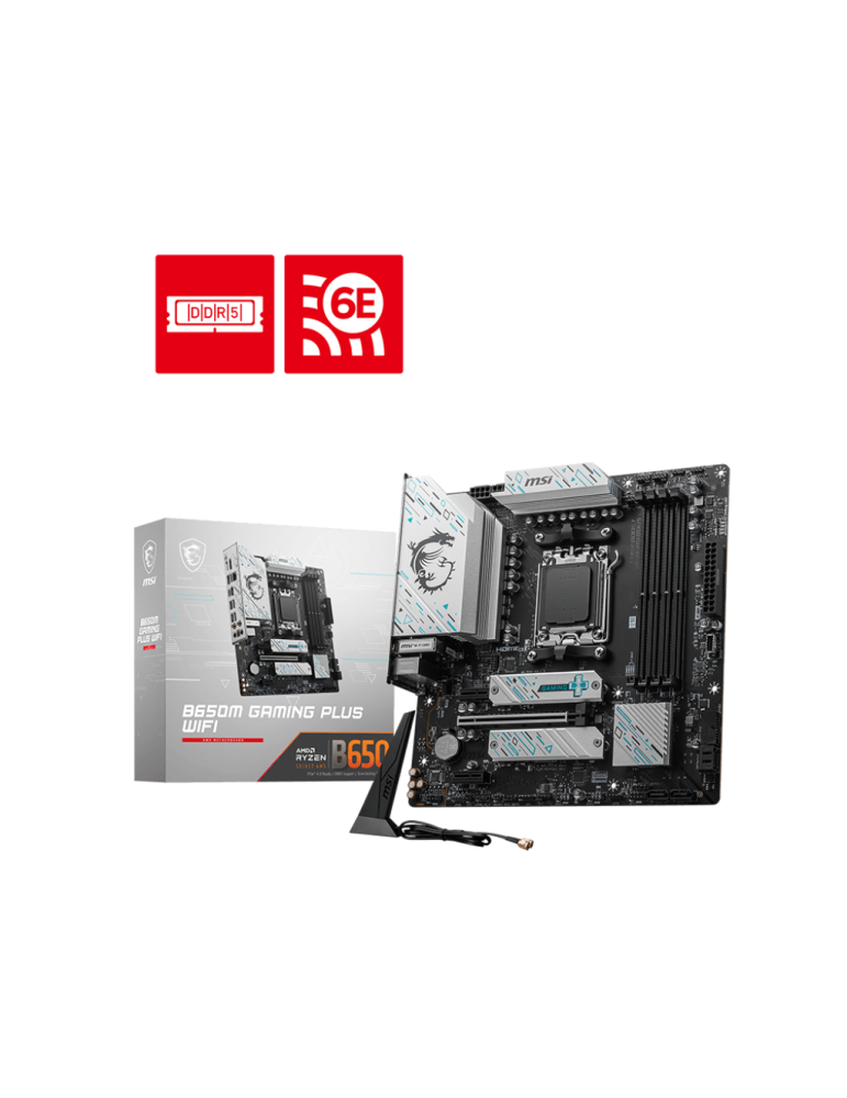 Дънна платка MSI B650M GAMING PLUS WIFI, AM5
