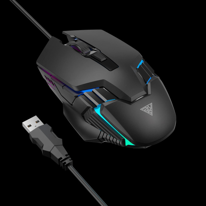 Геймърска мишка Gamdias AURA GS4, 3600dpi - GAMDIAS-AURA-GS4