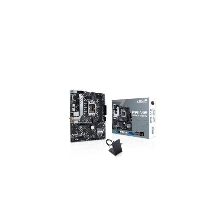 Дънна платка Asus PRIME H610M-A WIFI D4, LGA 1700 mATX - 90MB1C80-M0EAY0