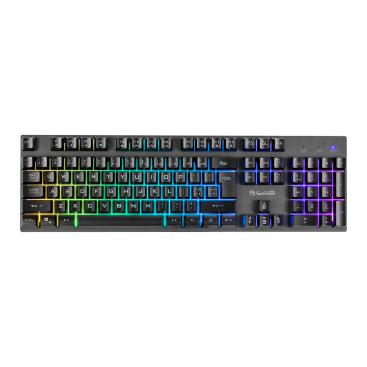 Геймърска клавиатура Marvo K604, 104 keys - RGB - MARVO-K604