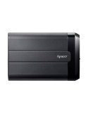 Външен хард диск Apacer 4TB AC732  USB 3.2 Gen 1, Military-Grade, Shockproof, IP68, Black - AP4TBAC732B-1