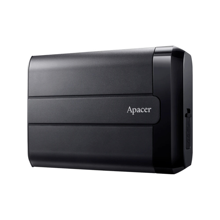 Външен хард диск Apacer 1TB AC732 USB 3.2 Gen 1, Military-Grade, Shockproof, IP68, Black - AP1TBAC732B-1