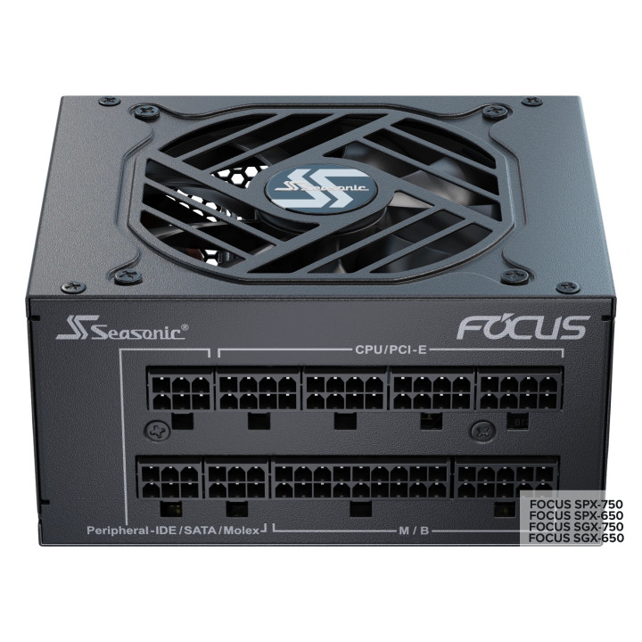 Модулно захранване Seasonic FOCUS SGX-750 PSU SFX/ATX 750W Gold - SSR-750SGX